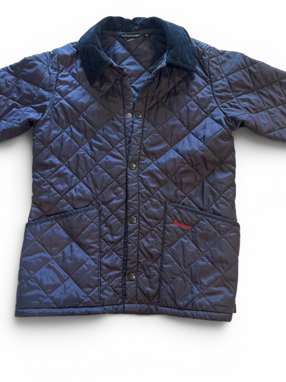 Barbour boys' Liddesdale quilted jacket Sz M